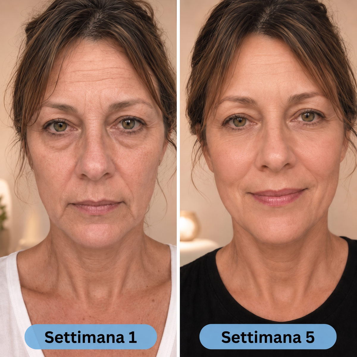 Elorivia VoluFine — Risultato Settimana 1 vs 5 (bis)